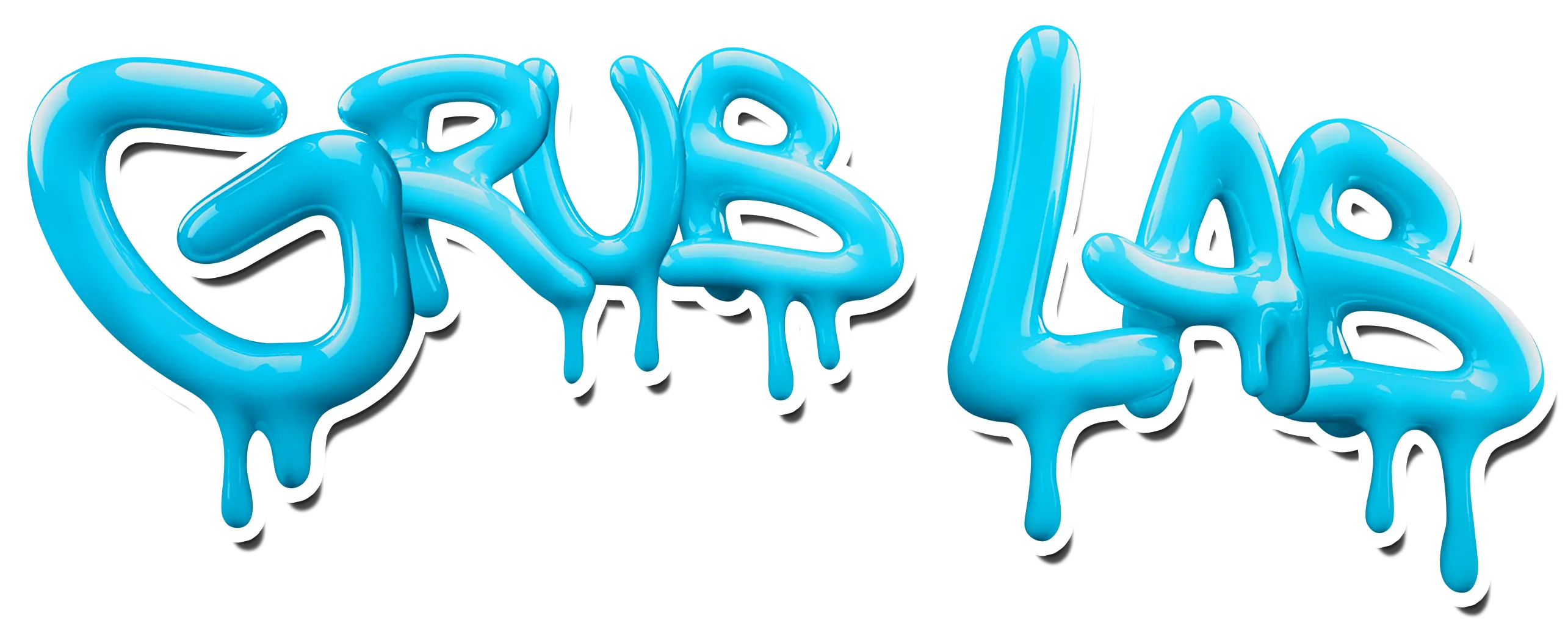 Grub Lab logo with playful design