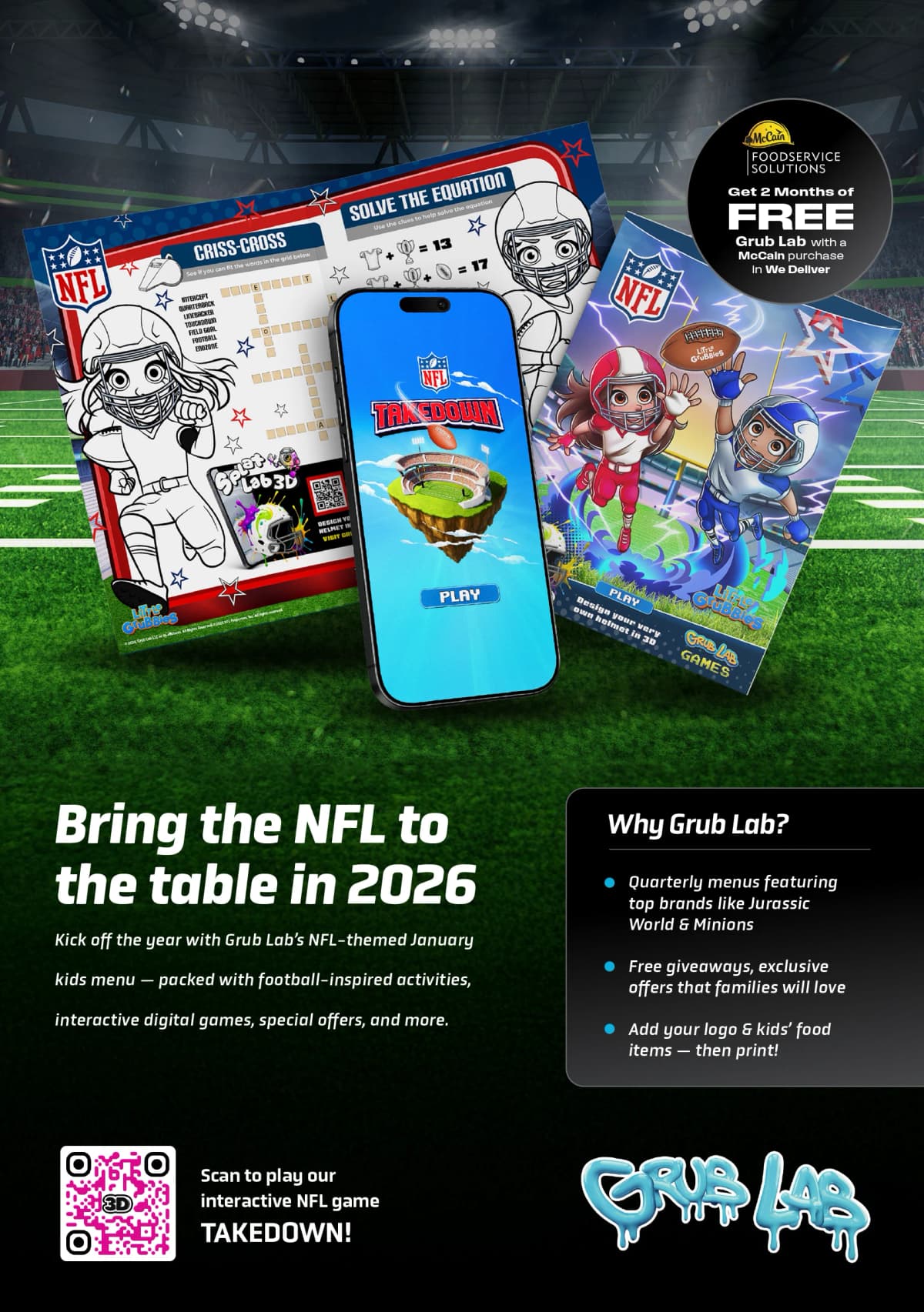 Bring the NFL to the table in 2026