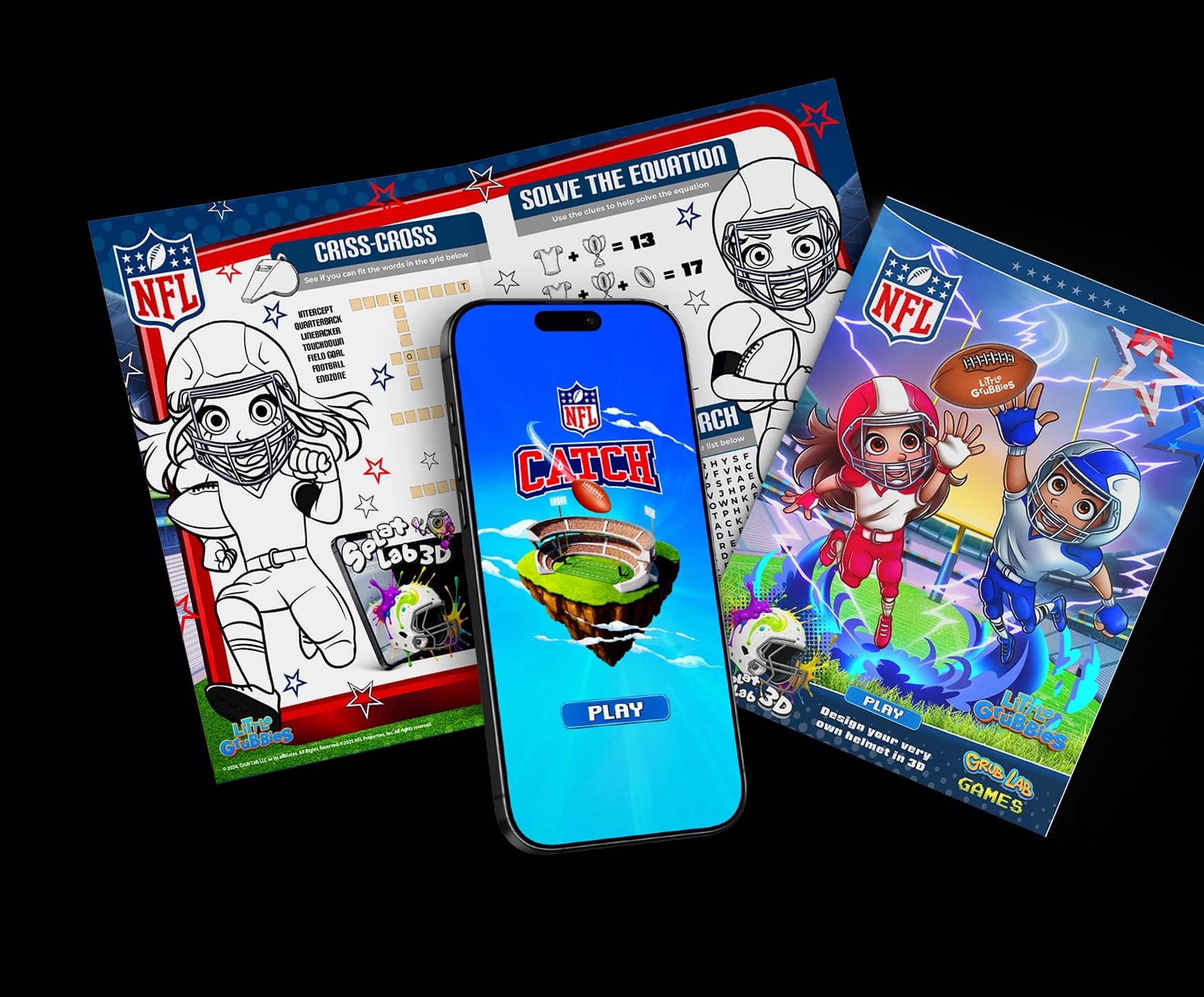 Kids menu Customisation showing branded activities and special offers